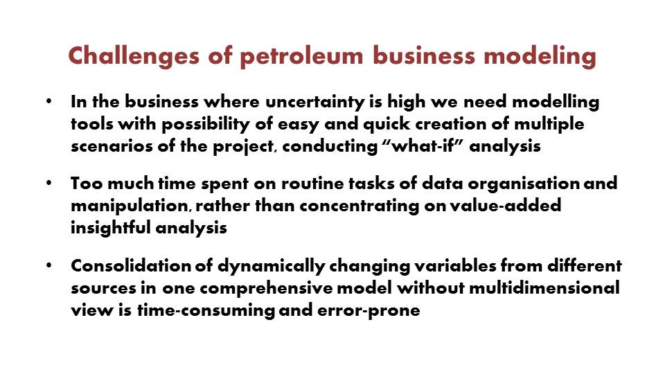 Quantrix in petroleum business